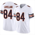 Yuxns C.Bears #84 Colston Loveland Player F.U.S.E. Limited White Game  Stitched Jerseys