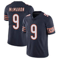 Yuxns C.Bears #9 Jim McMahon Player Navy Vapor Untouchable Limited Home Game Stitched Jerseys