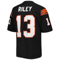 Yuxns C.Bengals 1981  #13 Ken Riley Mitchell & Ness Black Authentic Throwback Retired Player Stitched Jerseys