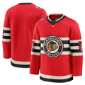 Yuxns C.Blackhawks Red 2025 Winter Classic Premium Jerseys