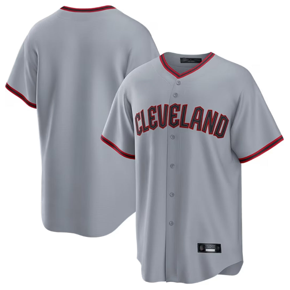 Yuxns C.Guardians ## Guardians Blank Player Gray Home Game Stitched Jerseys
