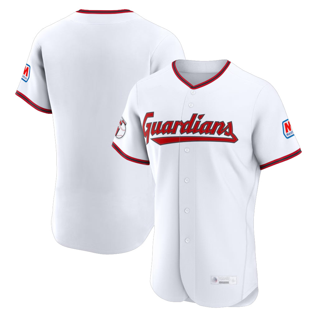 Yuxns C.Guardians ## Guardians Blank Player White Limited Elite Home Stitched Jerseys