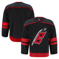 Yuxns C.Hurricanes Black Home Authentic Pro Stitched Jerseys