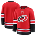 Yuxns C.Hurricanes Red Alternate Premium Stitched Jerseys