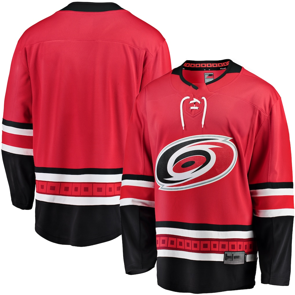 Yuxns C.Hurricanes Red Breakaway Alternate Stitched Jerseys