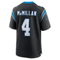 Yuxns C.Panthers #4 Tetairoa McMillan Player Black Game Stitched Jerseys