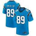 Yuxns C.Panthers #89 Steve Smith Sr Player Blue Home Game Stitched Jerseys