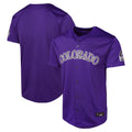 Yuxns  C.Rockies ## Rockies Blank Player Purple Limited Home Game Stitched Jerseys