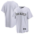 Yuxns  C.Rockies ## Rockies Blank Player White Game Home Stitched Jerseys