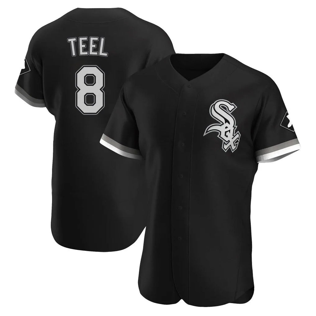 Yuxns C.White Sox #8 Kyle Teel Player Black Limited Elite Home Stitched Jerseys