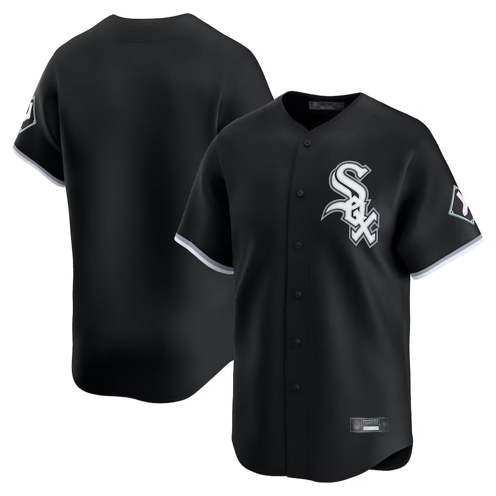 Yuxns C.White Sox ## White Sox Blank Player Black Limited Home Stitched Jerseys