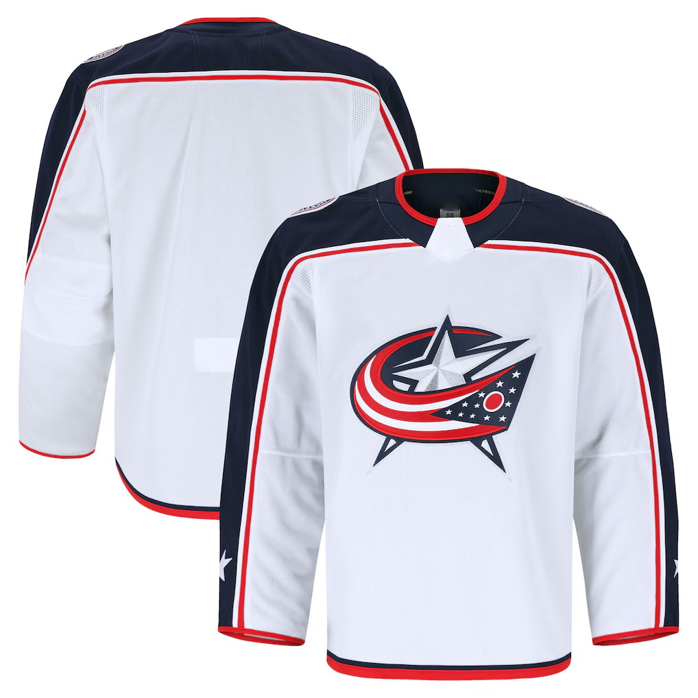 Yuxns CB.Jackets White Away Authentic Pro Jersey