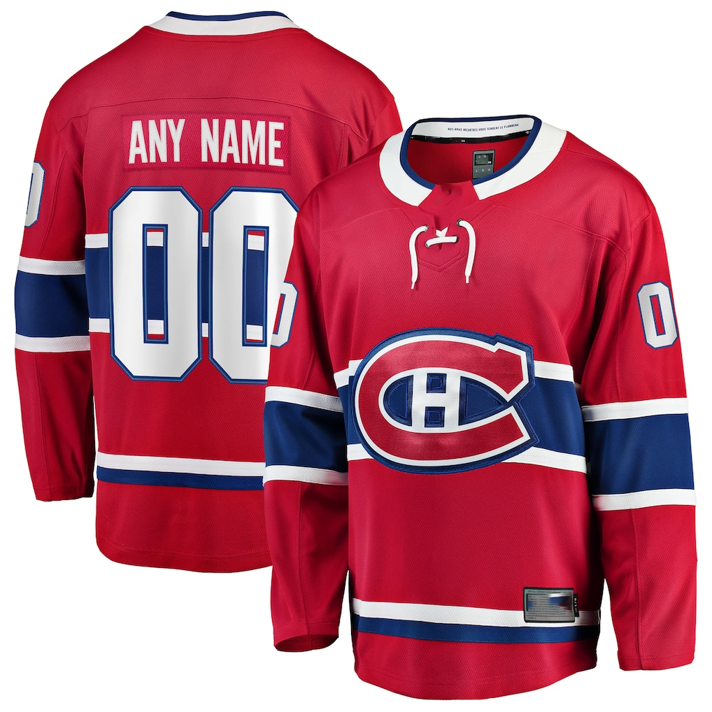 Yuxns Cheap M.Canadiens Red Home Breakaway Jerseys