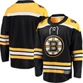 Yuxns Custom B.Bruins Black Home Premium Stitched Jersey