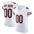 Yuxns Custom C.Bears White Vapor F.U.S.E. Elite Stitched Jerseys