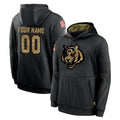 Yuxns Custom C.Bengals Black Reflective Limited Game Any Name & Numbers Stitched Jerseys