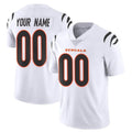 Yuxns Custom C.Bengals White Vapor Untouchable Limited Home Game Any Name & Numbers Stitched Jerseys