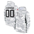 Yuxns Custom D.Broncos Arctic Camo Salute to Service Hoodies Limited Any Name & Numbers Stitched Jerseys