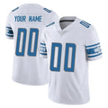 Yuxns Custom D.Lions White Limited Vapor Untouchable Home Game Any Name & Numbers Stitched Jerseys