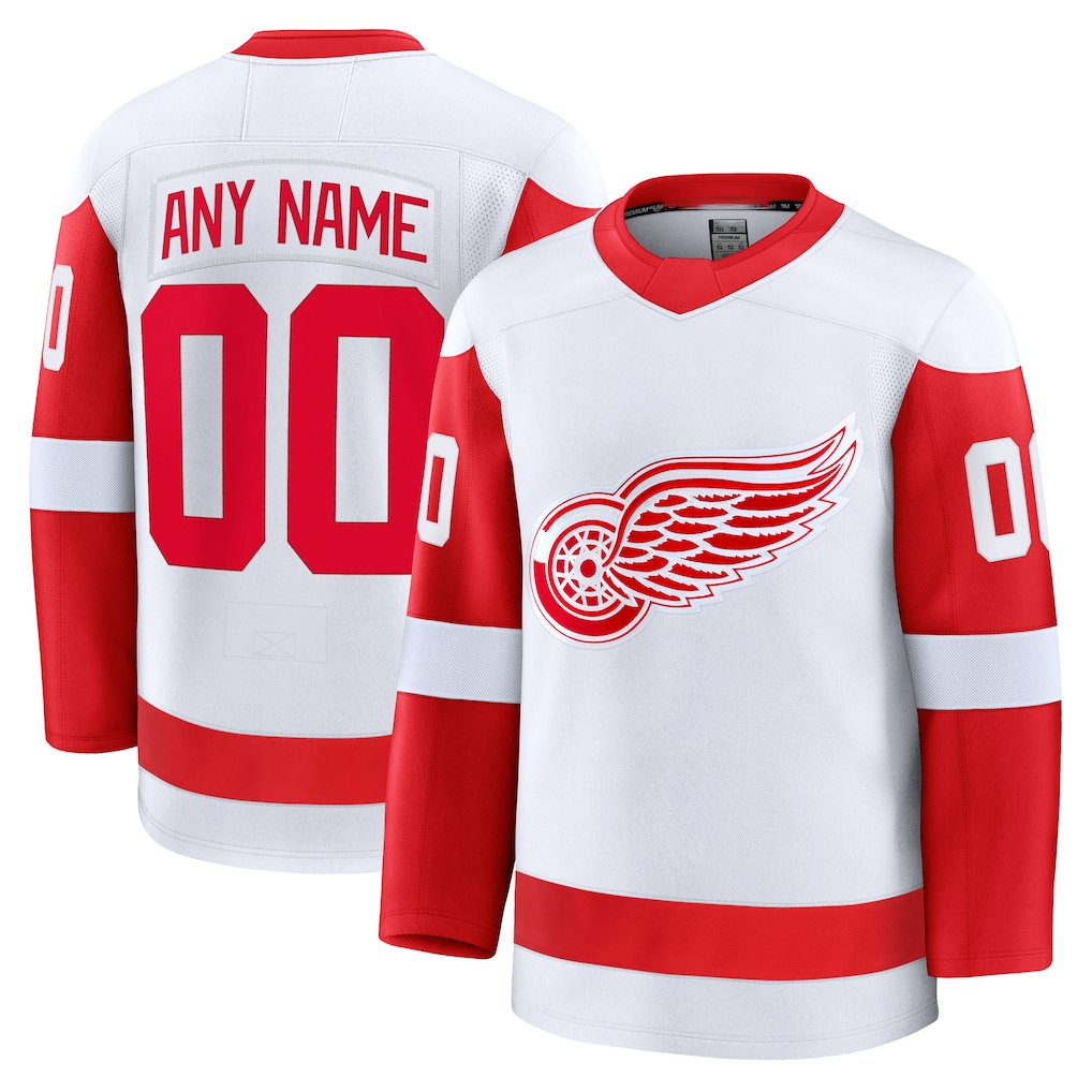 Yuxns Custom DR.Wings White Away Premium Jerseys