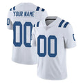 Yuxns Custom IN.Colts White Limited Vapor Untouchable Home Game Any Name & Numbers Stitched Jerseys