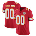 Yuxns Custom KC.Chiefs Red Limited Vapor Untouchable Home Game Any Name & Numbers Stitched Jerseys