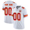 Yuxns Custom KC.Chiefs White Limited Vapor Untouchable Home Game Any Name & Numbers Stitched Jerseys