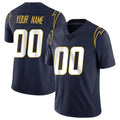 Yuxns Custom LA.Chargers Navy Limited Vapor Untouchable Home Game Any Name & Numbers Stitched Jerseys