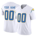Yuxns Custom LA.Chargers White Limited Vapor F.U.S.E. Home Game Any Name & Numbers Stitched Jerseys