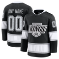 Yuxns Custom LA.Kings Black Home Premium Jerseys