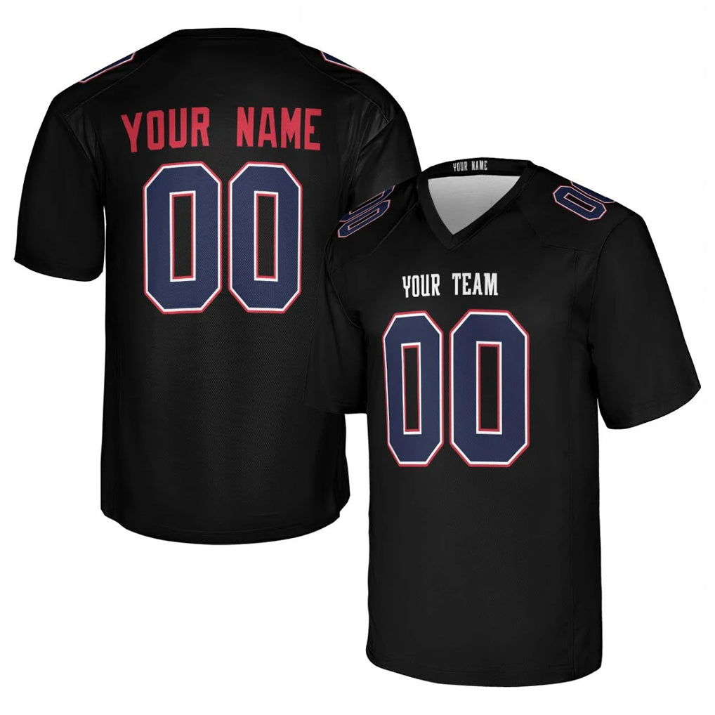 Yuxns Custom NE.Patriots Carbon Fashion Limited Home Game Any Name & Numbers Stitched Jerseys