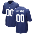 Yuxns Custom NY.Giants Royal Game Stitched Jerseys