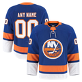 Yuxns Custom NY.Islanders Royal Home Authentic Pro Jerseys