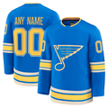 Yuxns Custom SL.Blues Blue Alternate Premium Jerseys