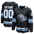 Yuxns Custom U.Mammoth Black Home Breakaway Jerseys