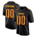 Yuxns Custom W.Commanders Black Carbon Fashion Home Game Any Name & Numbers Stitched Jerseys