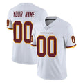 Yuxns Custom W.Commanders White Limited Vapor Untouchable Home Game Any Name & Numbers Stitched Jerseys