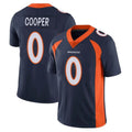 Yuxns D.Broncos #0 Jonathon Cooper Player Navy Vapor Untouchable Limited Game Stitched Jerseys
