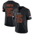 Yuxns D.Broncos #15 Nik Bonitto Player Limited Black Impact Stitched Jerseys