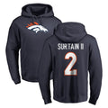 Yuxns D.Broncos #2 Pat Surtain II Player Navy Pullover Hoodie Limited Stitched Jerseys