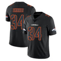Yuxns D.Broncos #34 JL Skinner Player Black Impact Limited Game Stitched Jerseys