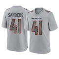 Yuxns D.Broncos #41 Drew Sanders Player Gray Atmosphere Fashion Limited Game Stitched Jerseys
