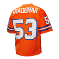 Yuxns D.Broncos #53 Randy Gradishar Mitchell & Ness Orange 1978 Legacy Replica Puhic Stitched Jerseys