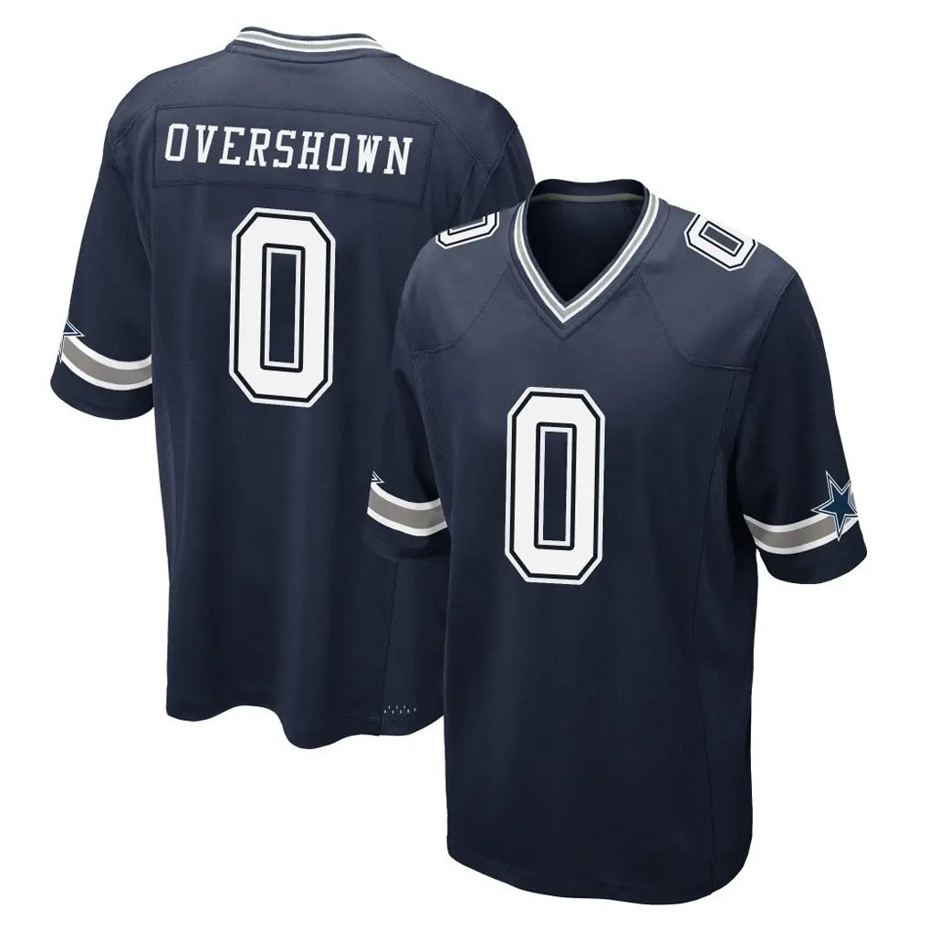 Yuxns D.Cowboys #0 DeMarvion Overshown Player Navy Home Game Stitched Jerseys