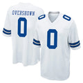 Yuxns D.Cowboys #0 DeMarvion Overshown Player White Home Game Stitched Jerseys