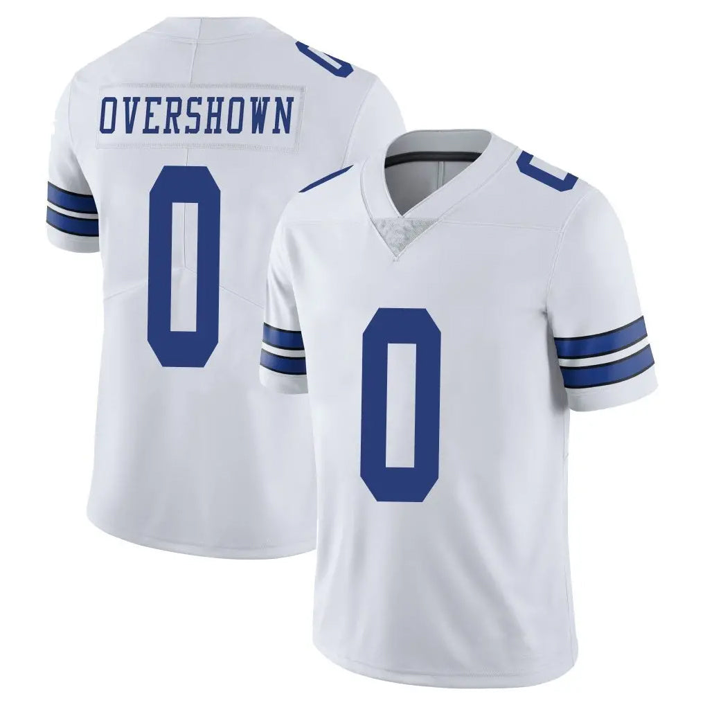 Yuxns D.Cowboys #0 DeMarvion Overshown Player White Vapor Untouchable Limited Home Game Stitched Jerseys