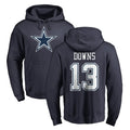 Yuxns D.Cowboys #13 Caleb Downs Player Navy Pullover Hoodies Limited Stitched Jerseys