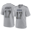 Yuxns D.Cowboys #17 Brandon Aubrey Player Gray Atmosphere Fashion Home Game Stitched Jerseys