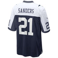 Yuxns D.Cowboys #21 Deion Sanders Player Navy Alternate Game Stitched Jerseys
