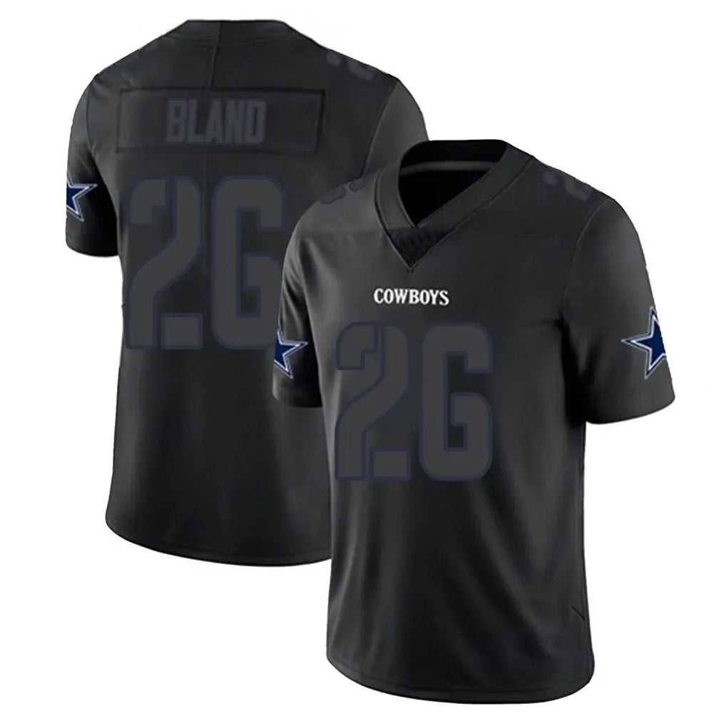 Yuxns D.Cowboys #26 DaRon Bland Player Black Impact Limited Home Game Stitched Jerseys